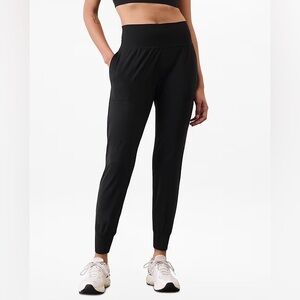 Athleta Black Salutation Jogger